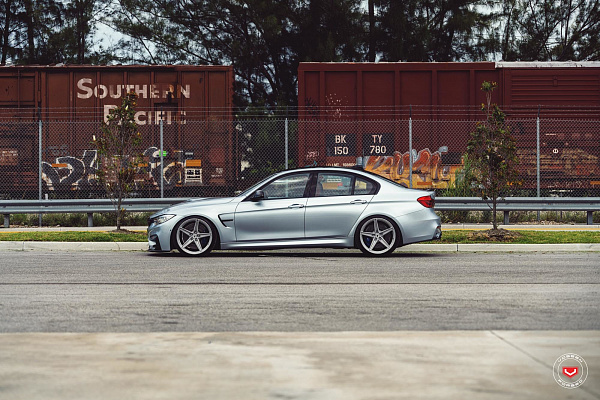 Фото дисков Vossen M-X5 Глянцевый тонированный лак на BMW 3/M3 (F3x/F80)