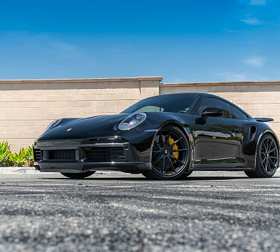 Фото дисков HRE P104SC на Porsche 911 VIII