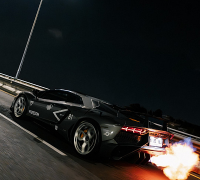 Фото дисков Brixton Forged NC01-R на Lamborghini Aventador