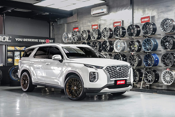 Фото дисков HRE FF28 Глянцевая темная медь на Hyundai Palisade I