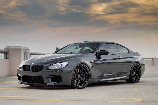 Фото дисков HRE S101 Черный сатин на BMW 6/M6 (F06/F13/F12)