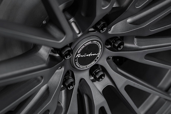 Фото дисков Brixton Forged PF20 R Сатиновый графит на Tesla Model X
