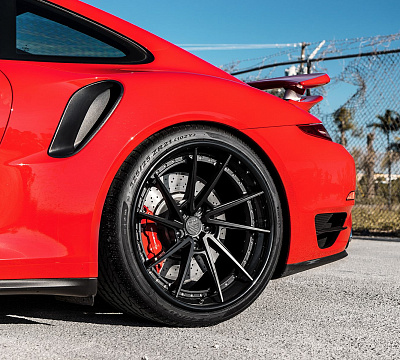 Фото дисков Anrky AN33 на Porsche 911 VII