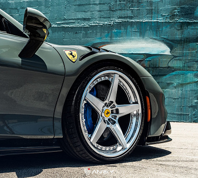 Фото дисков Anrky RS5.3 на Ferrari SF90