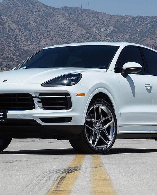 Фото дисков FF11 Серебро на Porsche Cayenne II