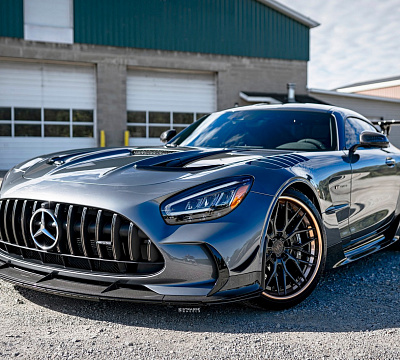 Фото дисков Strasse Wheels SV10M Deep Concave FS на Mercedes-Benz AMG GT I