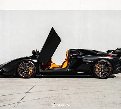 Фото дисков Anrky AN30 на Lamborghini Aventador