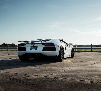 Фото дисков Anrky AN28 на Lamborghini Aventador