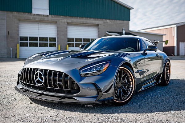 Фото дисков Strasse Wheels SV10M Deep Concave FS Другой цвет на Mercedes-Benz AMG GT I