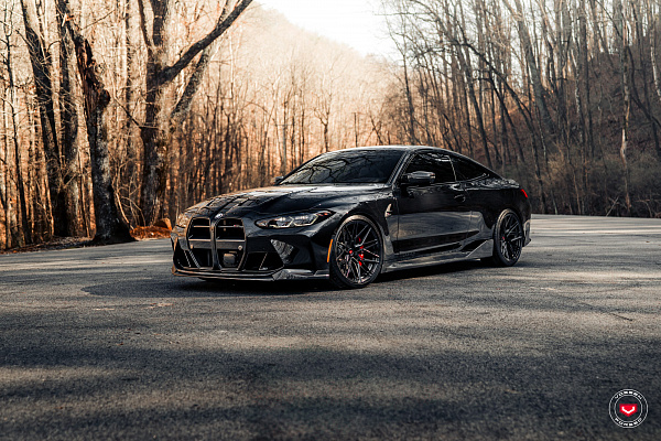 Фото дисков Vossen EVO-5R Черный глянец на BMW 4/M4 (G22/G82)