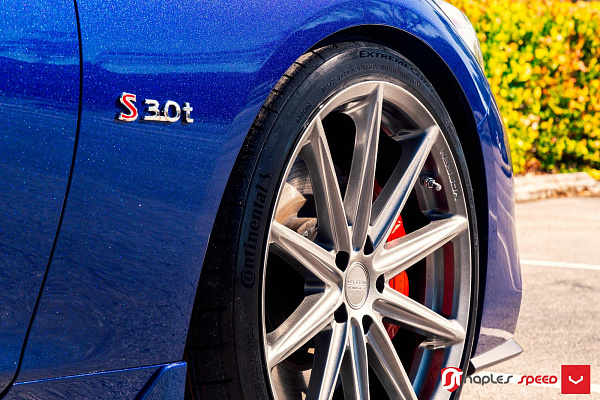 Фото дисков Vossen VFS-10 Сатиновый графит на Infiniti Q50
