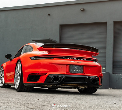 Фото дисков Anrky AN33 на Porsche 911 VIII