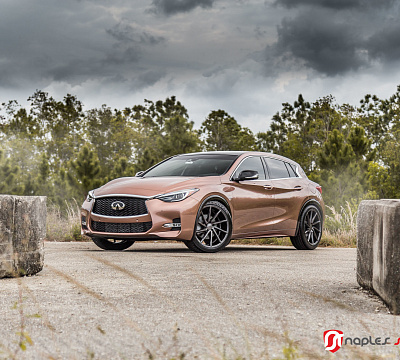 Фото дисков Vossen CVT на Lexus RC