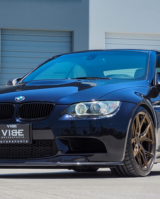 Фото дисков HF-5 Сатиновая бронза на BMW 3/M3 (E90)