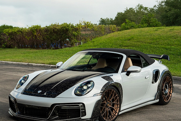 Фото дисков Anrky AN20 Aerosport Сатиновая бронза на Porsche 911 VIII