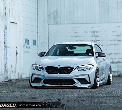 Фото дисков BC Forged HCA381 на BMW 2/M2 (F22/F87)