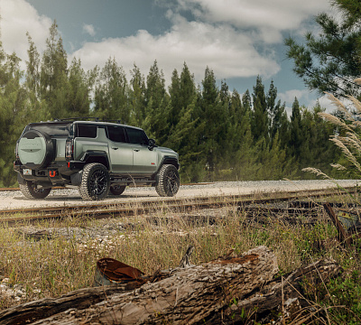 Фото дисков Vossen LC3-01 на GMC Hummer EV