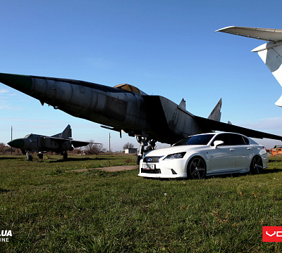 Фото дисков Vossen CV5 на Lexus GS IV