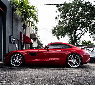 Фото дисков Anrky AN12 на Mercedes-Benz AMG GT I