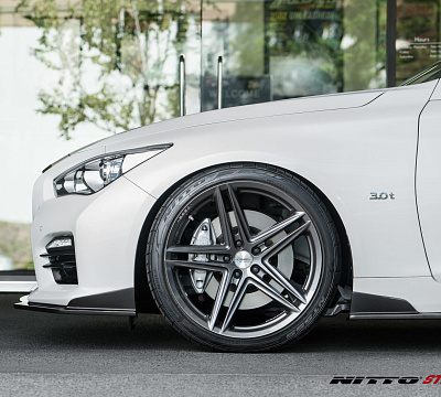 Фото дисков Vossen VFS-5 на Infiniti Q50