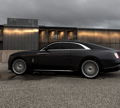 Фото дисков Vossen S21-11T на Rolls-Royce Spectre