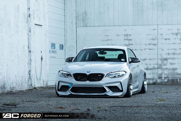 Фото дисков BC Forged HCA381 Матовый графит на BMW 2/M2 (F22/F87)