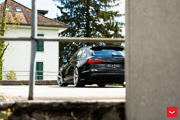 Фото дисков Vossen CV3 Серебро на Audi A/RS 6 (C7)