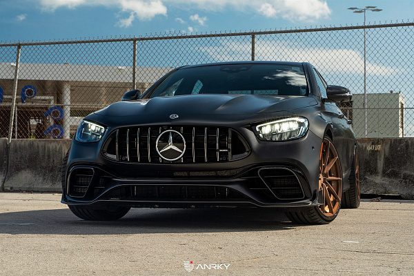 Фото дисков Anrky AN28 Сатиновая темная медь на Mercedes-Benz E-Class (W213, S213, C238)