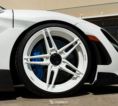 Фото дисков Anrky AN27 на McLaren 720S