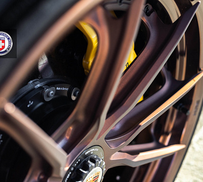 Фото дисков HRE S104SC на Porsche 911 VIII