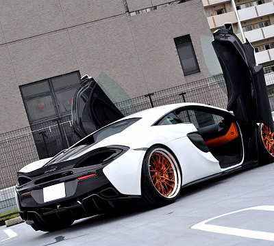 Фото дисков Anrky RS3 на McLaren 570S