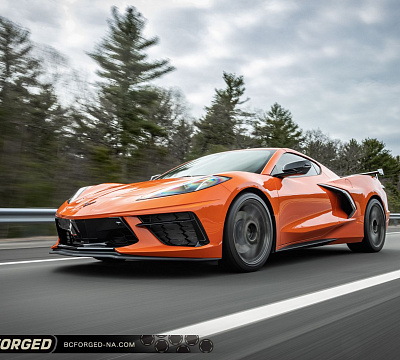 Фото дисков BC Forged EH177 на Chevrolet Corvette C8