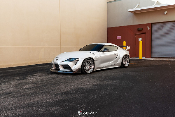 Фото дисков Anrky S3-X3 Полированный лак на Toyota Supra A90