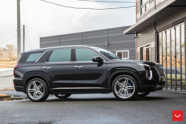 Фото дисков Vossen HF-1 Серебро на Hyundai Palisade I