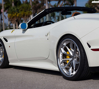 Фото дисков HRE S201 на Ferrari California