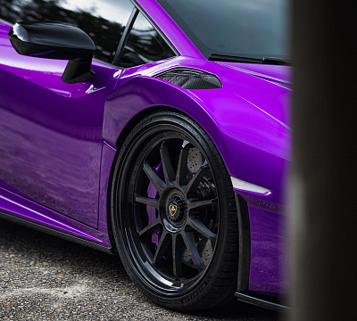 Фото дисков BC Forged TD01 на Lamborghini Huracan
