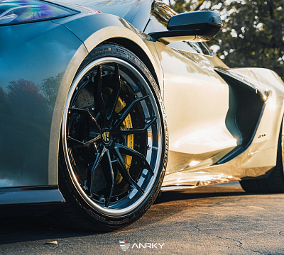 Фото дисков Anrky AN31 на Chevrolet Corvette C8