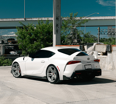Фото дисков Vossen HF-1 на Toyota Supra A90