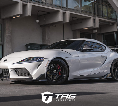 Фото дисков HRE FF11 на Toyota Supra A90