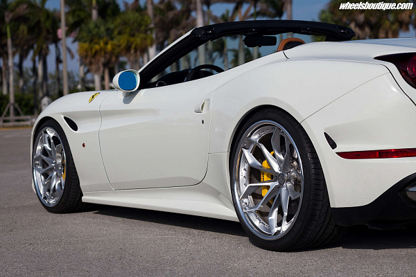 Фото дисков HRE S201 Глянцевый лак на Ferrari California