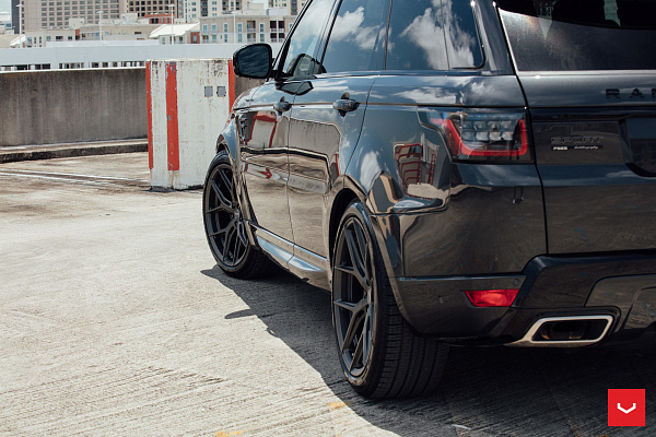 Фото дисков Vossen HF-5 Сатиновый графит на Range Rover Sport II