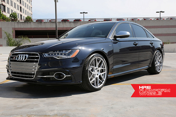 Фото дисков HRE FF01 Серебро на Audi A/RS 6 (C7)