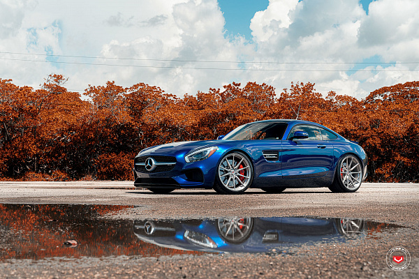 Фото дисков Vossen M-X2 Глянцевый тонированный лак на Mercedes-Benz AMG GT I