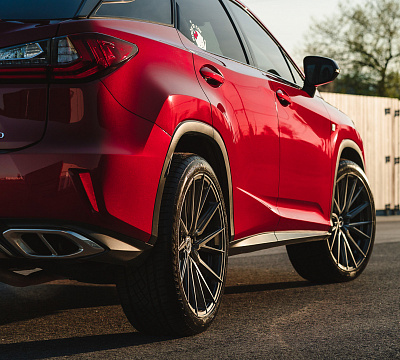 Фото дисков Vossen HF-4T на Lexus RX IV