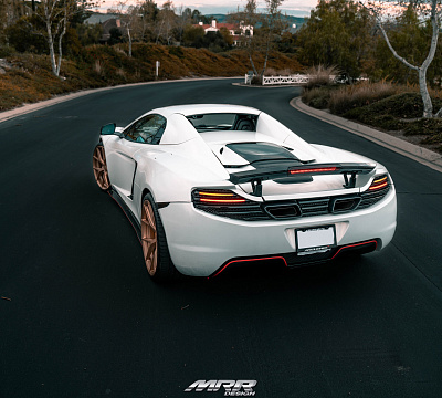Фото дисков MRR FS06 на McLaren 12C