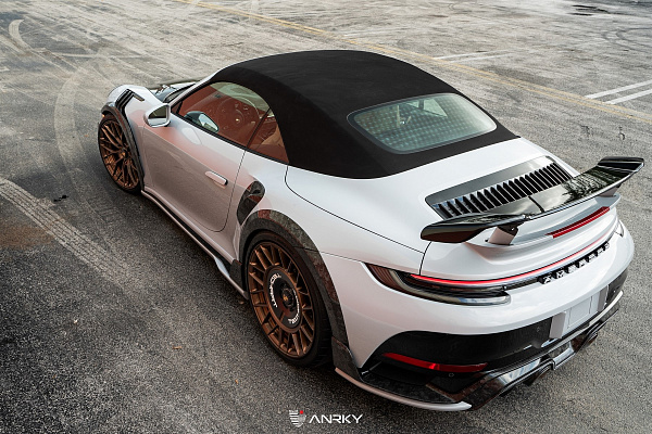Фото дисков Anrky AN20 Aerosport Сатиновая бронза на Porsche 911 VIII