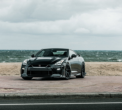 Фото дисков Vossen HF-5 на Nissan GT-R