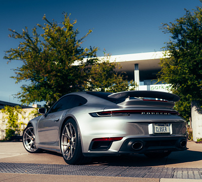 Фото дисков Strasse Wheels SM5 Deep Concave Duoblock на Porsche 911 VIII