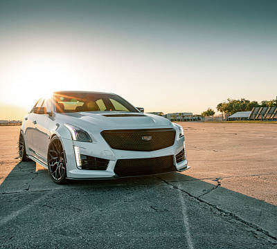 Фото дисков Vossen HF-2 на Cadillac CTS II