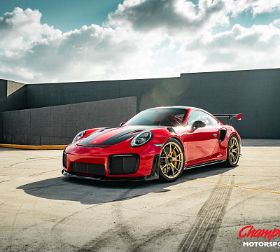 Фото дисков Vossen RS74 на Porsche 911 VII